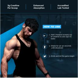 wellcore Micronised Creatine Monohydrate | Lab Tested | Enhanced Absorption | 100% Pure Creatine image 4
