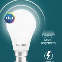 philips 9 W Motion Sensor Round B22 LED Bulb image 3