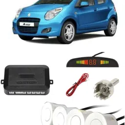 PKNA0310 White Car Reverse Parking Sensor with LED Display 4 Sensor PKNA0310 Parking Sensor-22