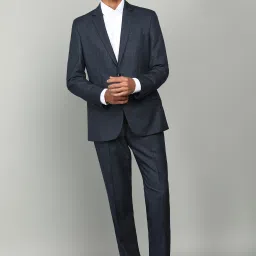 Men 2 Piece Suit Checkered Suit-image-27