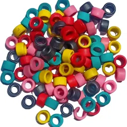 Pigeon Mix Hard Rubber Wide 40 Pcs Foot Ring Rubber Perch For Bird-image-77