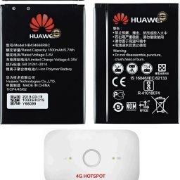 TokTon Mobile Battery For Compatible Huawei Airtel 4G Hotspot 3000 E5573Cs 609 HB434666RBC 1500mAh-image-7