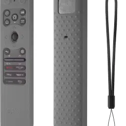 Front & Back Case for LG Smart TV Remote LG MR25GA Half Wrap Protective Cover with Lanyard[Remote NOT Included]-37