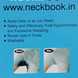 neckbook Set Of 4 Reusable Soft Underarm Sweat Pads image 5
