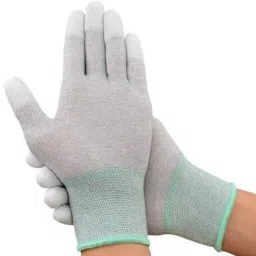 Safe PU Finger Coated Hand Gloves for All Type PCB Assembly/Repairing Work K2 Climbing Gloves-image-87