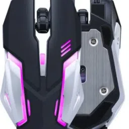ENTWINO G5 Gaming Mouse, 6 Buttons, Braided Wire, USB Mouse for Laptop & Computer Wired Ambidextrous OpticalGaming Mouse image 2