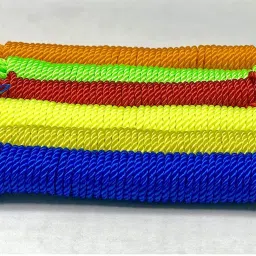 Nylon Rope or Multicolor Cloth Hanging Rope For Both Indoor And Outdoor Purpose Multicolor-image-16