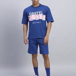 griffel Tshirt Regular Shorts Co-ords Set-picture-38