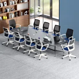 Vurv Mid Back Fabric Study Arm Chair-image-18