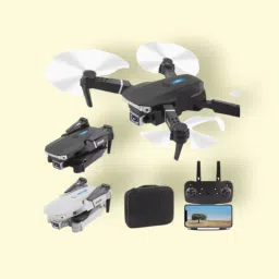 E99 Drone WiFi Camera Drone Remote Control 360 Flip Stunt Drone 2 Batteries_5 Drone-1