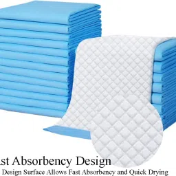 patch and marshall XL Puppy Training Pee & Potty Pads with Rapid Dry Surface & Absorbent Core Cat, Dog Pet Mat image 2