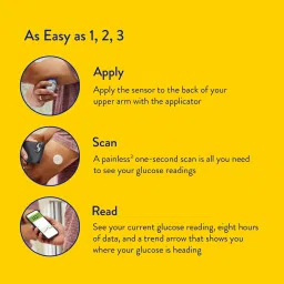 freestyle libre Sensor Pack Of 2 Glucometer image 5