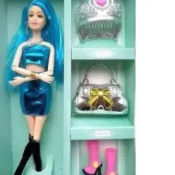 ED2 Big Size Baby Fashion Doll With Shoes & Fashion Accessories Kit Play Set (Multicolor)-picture-43