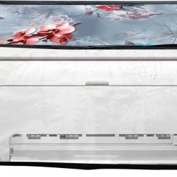 JMT Printer Cover For HP Desk Jet Ink Advantage Ultra 4929Printer(Grey Floral Print) Printer Cover-17