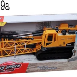 deoxy Friction Power Big Crane Toy With Cable 360 Degree Rotating Towing Crane image 2