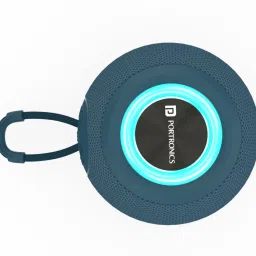Portronics Resound Wireless with LED Lights, In-built FM Radio 5 W Bluetooth Speaker image 2