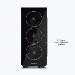 BullOne CX21 CoRE i5 4570 (16 GB RAM/Ultra HD Graphics/1 TB Hard Disk/128 GB SSD Capacity/Windows 10 (64-bit)/Upto 1 GB Graphics Memory) Mid Tower with MS Office image 2