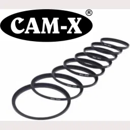 CAM-X STPUP4982 Step Up Lens Filter Adapter Rings Set of 8 Different Step up rings Step Up Ring image 2