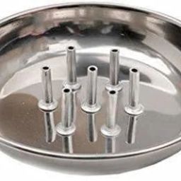 Stainless Steel Agarbatti Stand with Plate Kitchen Tool Set-image-56
