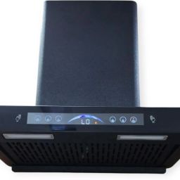 Ovel T-75 BLDC Auto-Clean Wall-Mounted Kitchen Chimney Auto Clean Wall Mounted Matte Black 1400 CMH Chimney-image-47
