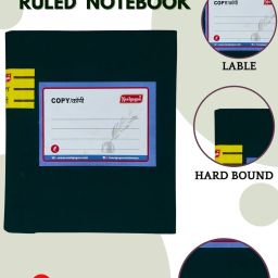 No. 3 Copy, Canvas Bainding Copy Size, 432 Page 17x27 (16.5cm X 20.5cm) 1-Part Ruled-image-30