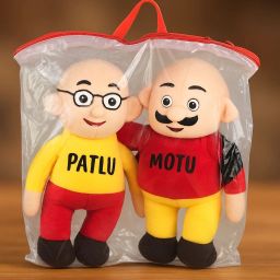 Motu Patlu Kids Playing Soft Toy Teddy Bear - 30 cm-image-10