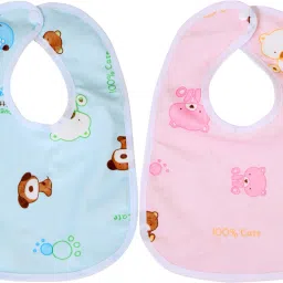 Waterproof baby bibs/aprins for the babies Bear print pack of 2-image-50