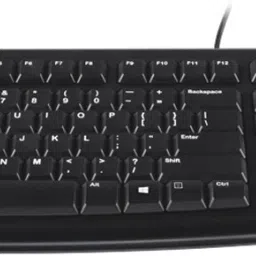 Logitech LogitechK120 Wired USB Standard Desktop Keyboard Compatible with Desktop, Laptop, Mac Easy to Use,Plug and Play,Quick, Comfy Durable body image 2