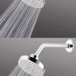 Premium Quality Prime Shower Head with 9 inch Arm Pack Of 2 Fixed Mount-image-3