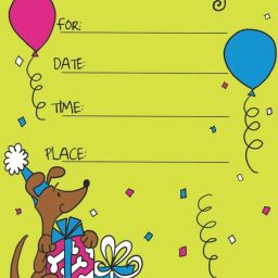 Birthday Invitation on Metallic Sheet Invitation Card-image-14