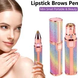WunderVoX 2 in 1 Electric Eyebrow Trimmer Makeup Painless Eye Brow Epilator-X85 Grooming Kit 45 minRuntime 1 Length Settings-image-16