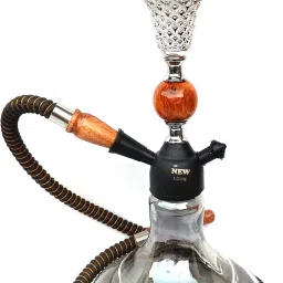 Best Quality Trendy Hukka 16 inch Glass, Iron Hookah-image-68