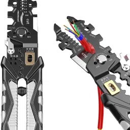 25-in-1 Multifunction Wire Strippers Electeical Professional Electrician Pliers Tools and Cable Stripper for Cutting Wire Cutter-17