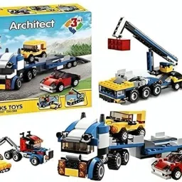 Creator Building Blocks 3 in 1-Jeep, Car & Truck Vehicle Toys for Boy Compatible-image-55