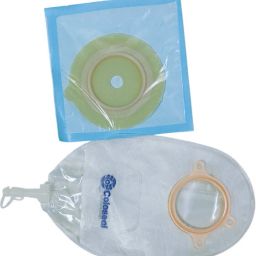 Two Piece Open Urostomy Bag (Bag + Barrier), Ostomy Bag, Translucent, 60mm Hydrocolloid Medical Dressing-image-46