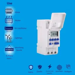 Elxon Digital Timer Din Rail Mounting Type Durable Energy Efficient Smart Switch image 2