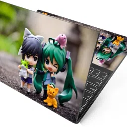 Anweshas HD Printed Full Panel Laptop Skin Sticker Vinyl Fits Size Upto 15 inches No Residue, Bubble Free, Waterproof - Girl Toy Self Adhesive Vinyl Laptop Decal 15.6-image-29