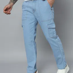 denim look Men Cargos-picture-16