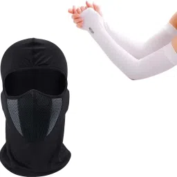 1 Pair Arm Sleeves+1 Balaclava Combo-picture-15