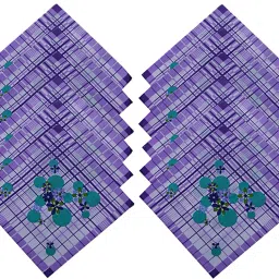 KUBER INDUSTRIES Cotton 12 Pieces Handkerchief set (Multi)-CTKTC5428 ["Multicolor"] Handkerchief-image-93
