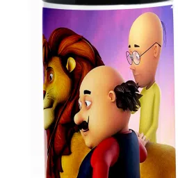 Motu Patlu Sipper Water Bottle | Sports Bottle|School Bottle For Brother (sp72) 750 ml Water Bottle-image-78