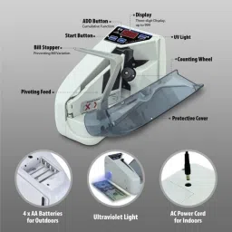 ELCONS V30 Note Counting Machine, Note Counting Machine image 3