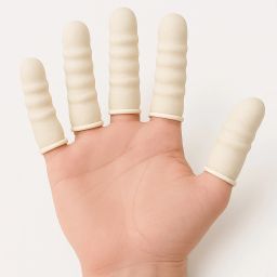 White Finger cot Full Finger Protection | Anti-Static ESD Safe Latex Safety Gloves-image-58