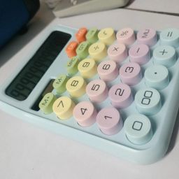 dreggerz Calculator Cute 12 Digit Large LCD Display and Buttons Calculator Great for Everyday Life and Basic Office Work BasicCalculator image 3