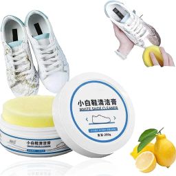 enrics White Shoe Cleaning Cream Leather Shoe Cleaner Patent Leather, Canvas, Suede, Synthetic Leather, Velour Shoe Cream-image-47