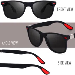 goodina Polarized Wayfarer Sunglasses (Free Size) image 2