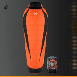 ALPY115 Duck Down -10 Degree | 1.5 Kg | 6.5 Ft Mummy Sleeping Bag-image-78