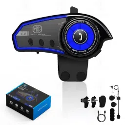 MOTO GENIUS BT35 Bluetooth 5.0 Helmet Headset - Waterproof, Noise Reduction, Stereo Sound Smart Headphones-image-97