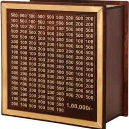 Money Saving Box, 1,00,000 Savings Challenge Piggy Bank, Cash Vault Savings Box Cash Box-image-33