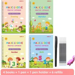 Magic Copybook Set Practical Reusable Writing Tool Simple Hand Lettering J20-picture-0